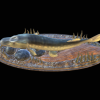 big pike 2.0 underwater statue - Thumbnail 7