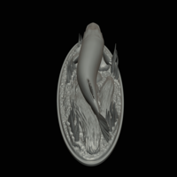 big pike 2.0 underwater statue - Thumbnail 18