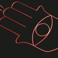 Pendant 10015 Hamsa - Thumbnail 1