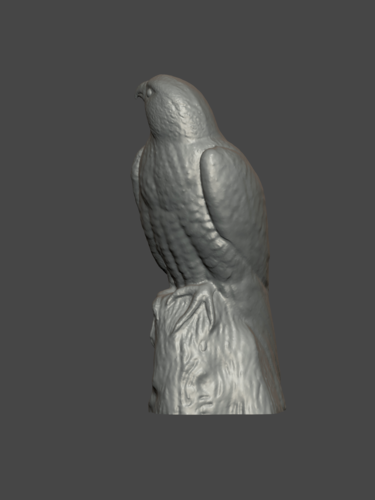 falcon statue art animal 3D Print 517414