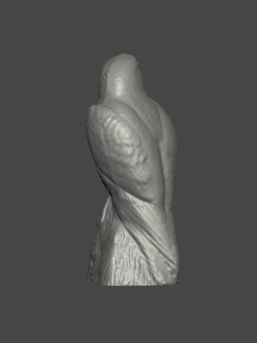 falcon statue art animal 3D Print 517415