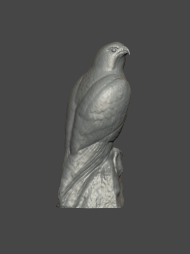 falcon statue art animal 3D Print 517417