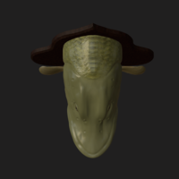 pike head detailed texture trophy taxidermy - Thumbnail 8