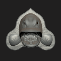 pike head detailed texture trophy taxidermy - Thumbnail 12