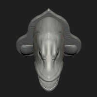 pike head detailed texture trophy taxidermy - Thumbnail 15