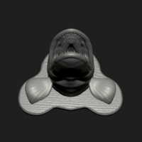 pike head detailed texture trophy taxidermy - Thumbnail 16