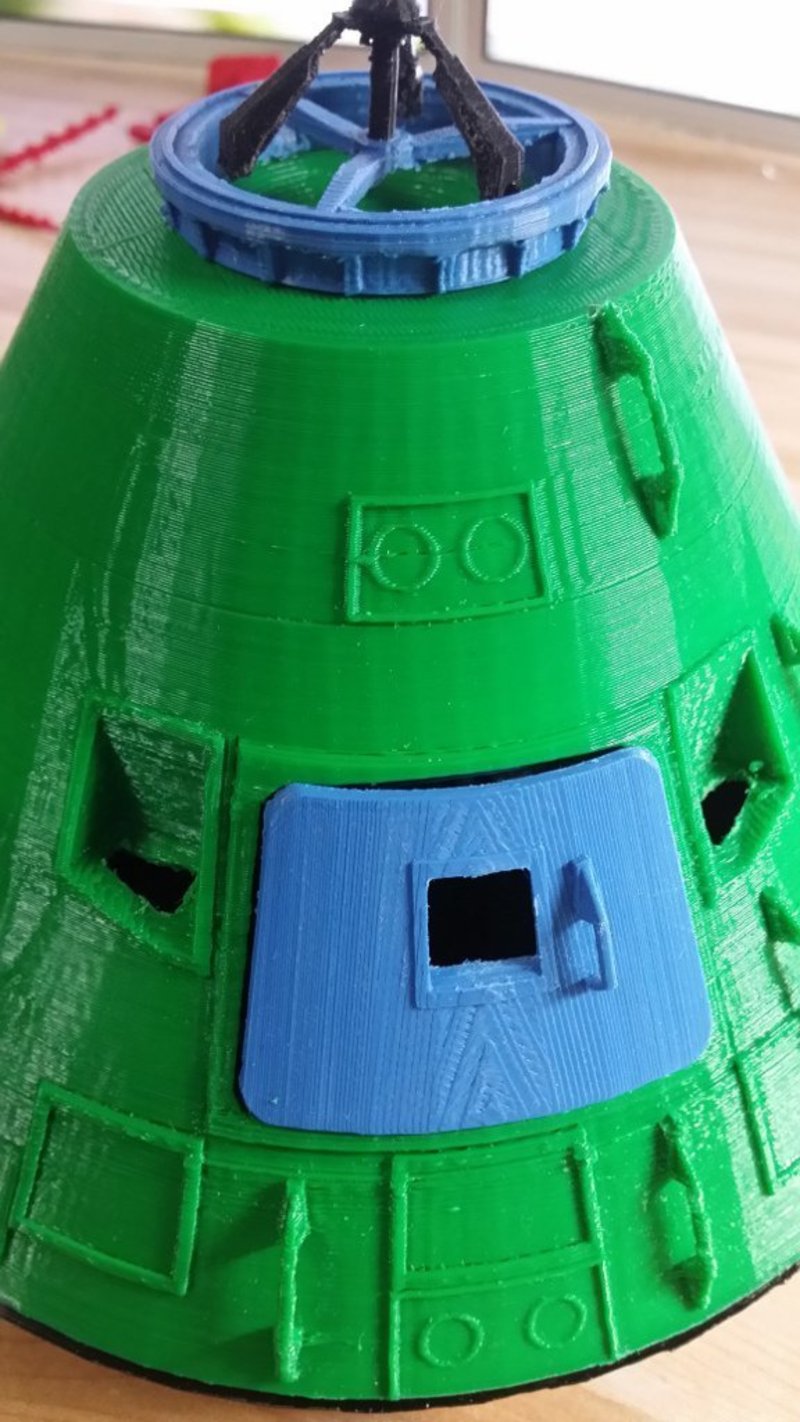 Apollo Command and Service Module - Pinshape