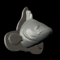 perch detailed texture trophy taxidermy - Thumbnail 14