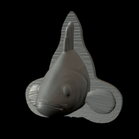 perch detailed texture trophy taxidermy - Thumbnail 16