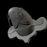 catfish detailed texture trophy taxidermy - Thumbnail 16