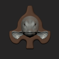 pike detailed texture trophy taxidermy  - Thumbnail 12