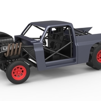 Dirt Dragster truck Scale 1:25 - Thumbnail 1