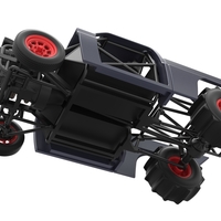 Dirt Dragster truck Scale 1:25 - Thumbnail 3