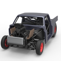 Dirt Dragster truck Scale 1:25 - Thumbnail 5