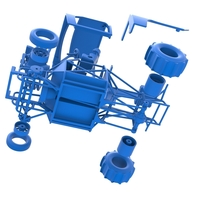 Dirt Dragster truck Scale 1:25 - Thumbnail 19