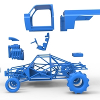 Dirt Dragster truck Scale 1:25 - Thumbnail 21