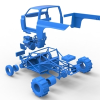 Dirt Dragster truck Scale 1:25 - Thumbnail 23