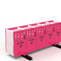 Freestanding Rack For Skis Pairs - Thumbnail 2