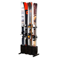 Freestanding Rack For Skis Pairs - Thumbnail 4