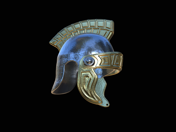 1. New Helmet rome Antiquity  3D Print 517608