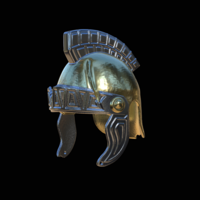 Small 2. slightly broken Helmet rome Antiquity  3D Printing 517610