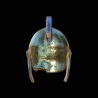 2. slightly broken Helmet rome Antiquity  - Thumbnail 4
