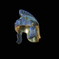 2. slightly broken Helmet rome Antiquity  - Thumbnail 11