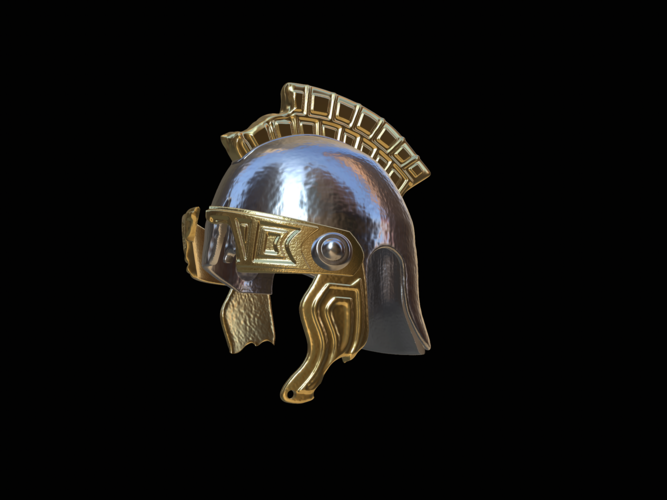 3. very broken Helmet rome Antiquity  3D Print 517622