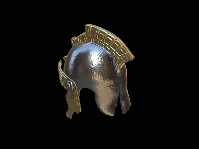 3. very broken Helmet rome Antiquity  3D Print 517624