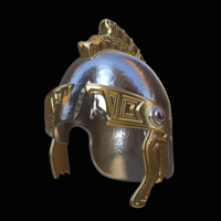 3. very broken Helmet rome Antiquity  - Thumbnail 11