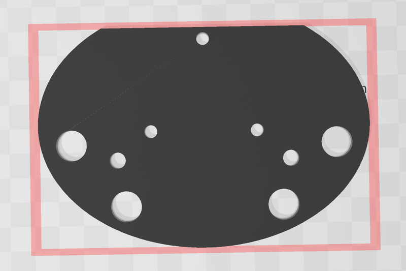 250mm rim plate