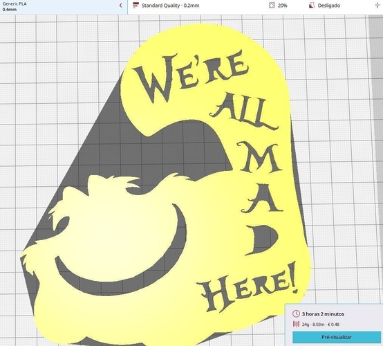 "We´re all MAD here!" Wall Art 3D Print 517657