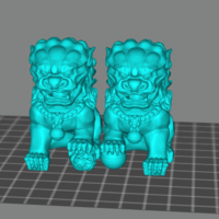 Small Lion sculpture 3D Printing 517707