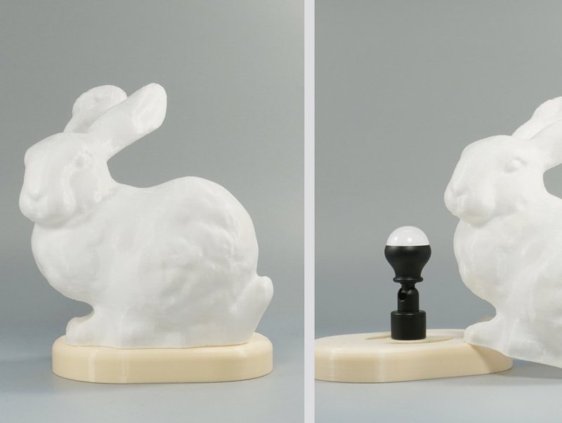 Stanford Bunny lamp