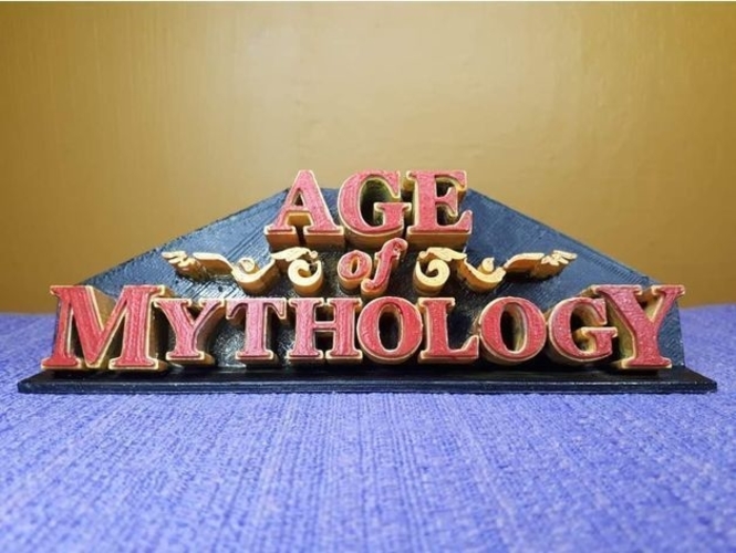 Age of Mythology logo 3D Print 517751