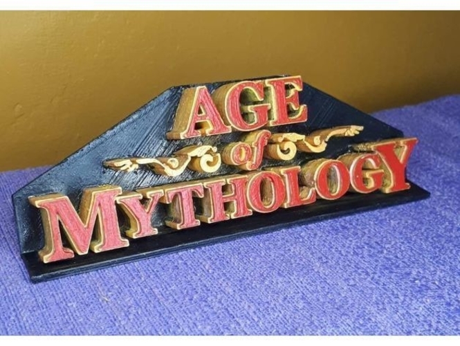 Age of Mythology logo 3D Print 517753