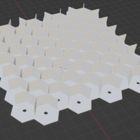 Small Hexagon Cut 3D Printing 517786