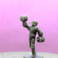 Small Kungaa the Maul (18mm Scale) 3D Printing 51780