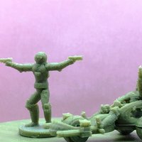 Small Xaot's Fire (18mm Scale) 3D Printing 51782