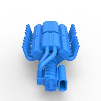 Diecast engine 2 V8 Version 2 Scale 1:25 - Thumbnail 7