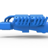 Diecast engine 2 V8 Version 2 Scale 1:25 - Thumbnail 9