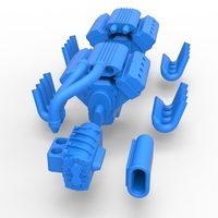 Diecast engine 2 V8 Version 2 Scale 1:25 - Thumbnail 22