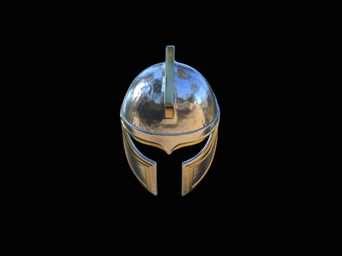 1. New Helmet fantasy sparta  3D Print 517893