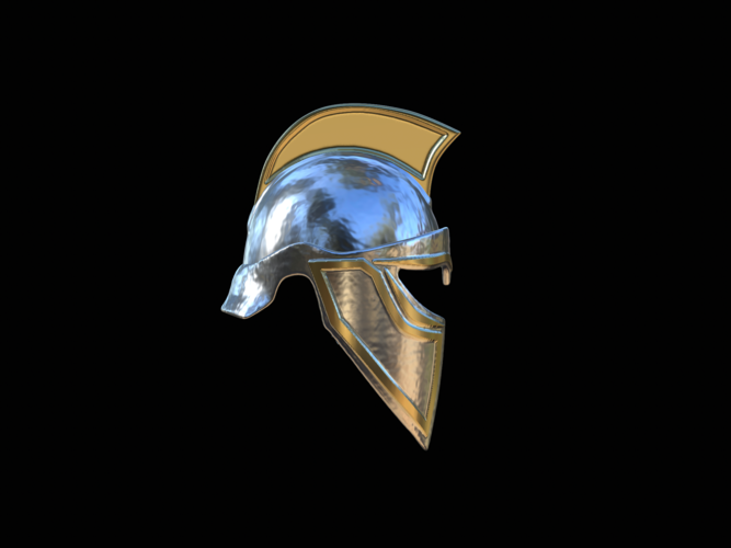 1. New Helmet fantasy sparta  3D Print 517894