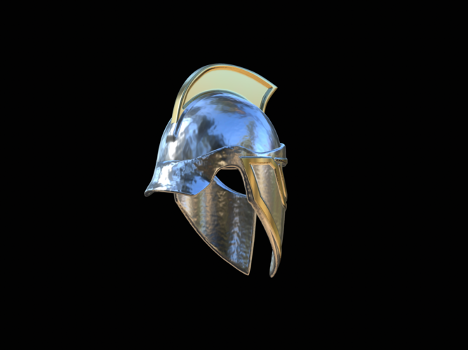 1. New Helmet fantasy sparta  3D Print 517895