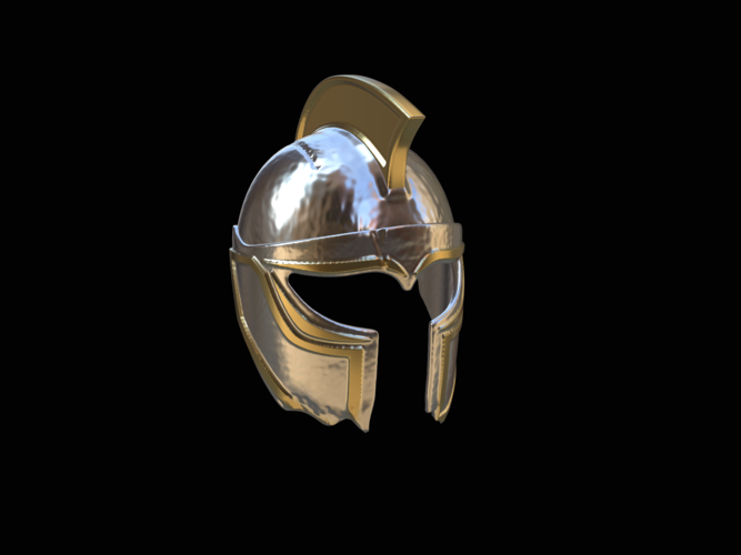 2. slightly broken Helmet fantasy sparta  3D Print 517905