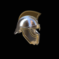 2. slightly broken Helmet fantasy sparta  - Thumbnail 2