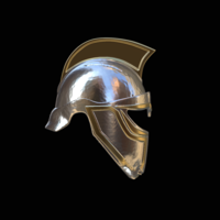 2. slightly broken Helmet fantasy sparta  - Thumbnail 3