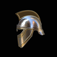 2. slightly broken Helmet fantasy sparta  - Thumbnail 4