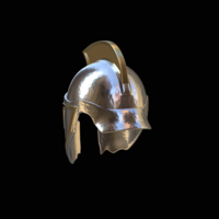 2. slightly broken Helmet fantasy sparta  - Thumbnail 5